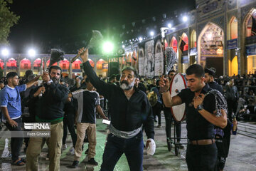 Mourning ceremony, a day before Ashura in south Iran