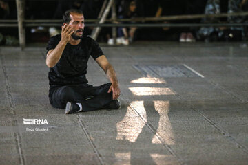 Mourning ceremony, a day before Ashura in south Iran