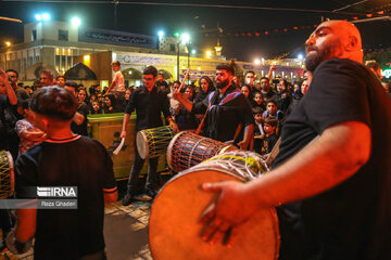 Mourning ceremony, a day before Ashura in south Iran