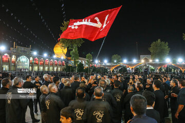 Mourning ceremony, a day before Ashura in south Iran