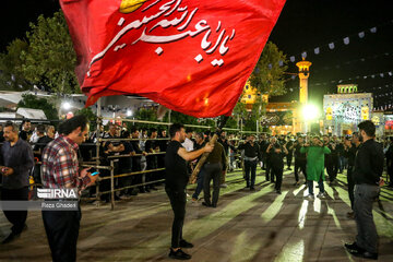 Mourning ceremony, a day before Ashura in south Iran