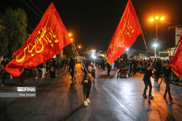 Mourning ceremony, a day before Ashura in south Iran