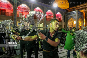 Mourning ceremony, a day before Ashura in south Iran