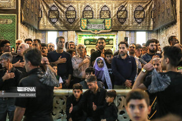 Mourning ceremony, a day before Ashura in south Iran