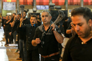 Mourning ceremony, a day before Ashura in south Iran