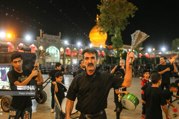 Mourning ceremony, a day before Ashura in south Iran