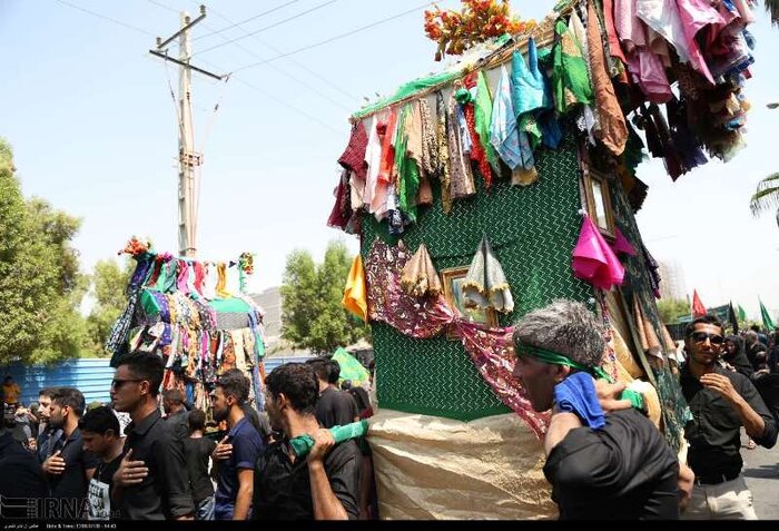 سوگواری اقوام ایرانی در هرمزگان برای شهیدان کربلا