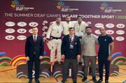 جودوکار کردستانی مدال برنز بازی‌های تابستانی ناشنوایان روسیه را کسب کرد