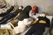 عزاداران کاشانی  ۲۰۵  واحد خون اهدا کردند