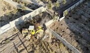 ۴۰ فقره  ساخت و ساز غیرمجاز در زمین های کشاورزی شهرستان ری تخریب شد