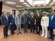 Iran’s Navy chief in Russia for Navy Day parades