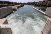 ۱۲ میلیون متر مکعب آب سد نهب در رودخانه خررود رهاسازی شد