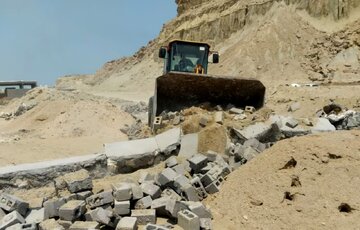 ۶۵ هزار متر مربع از اراضی دولتی مهرستان رفع تصرف شد