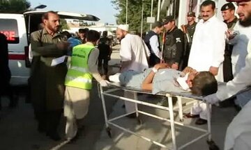 شمار کشته شدگان انفجار پاکستان به ۴۰ نفر افزایش یافت
