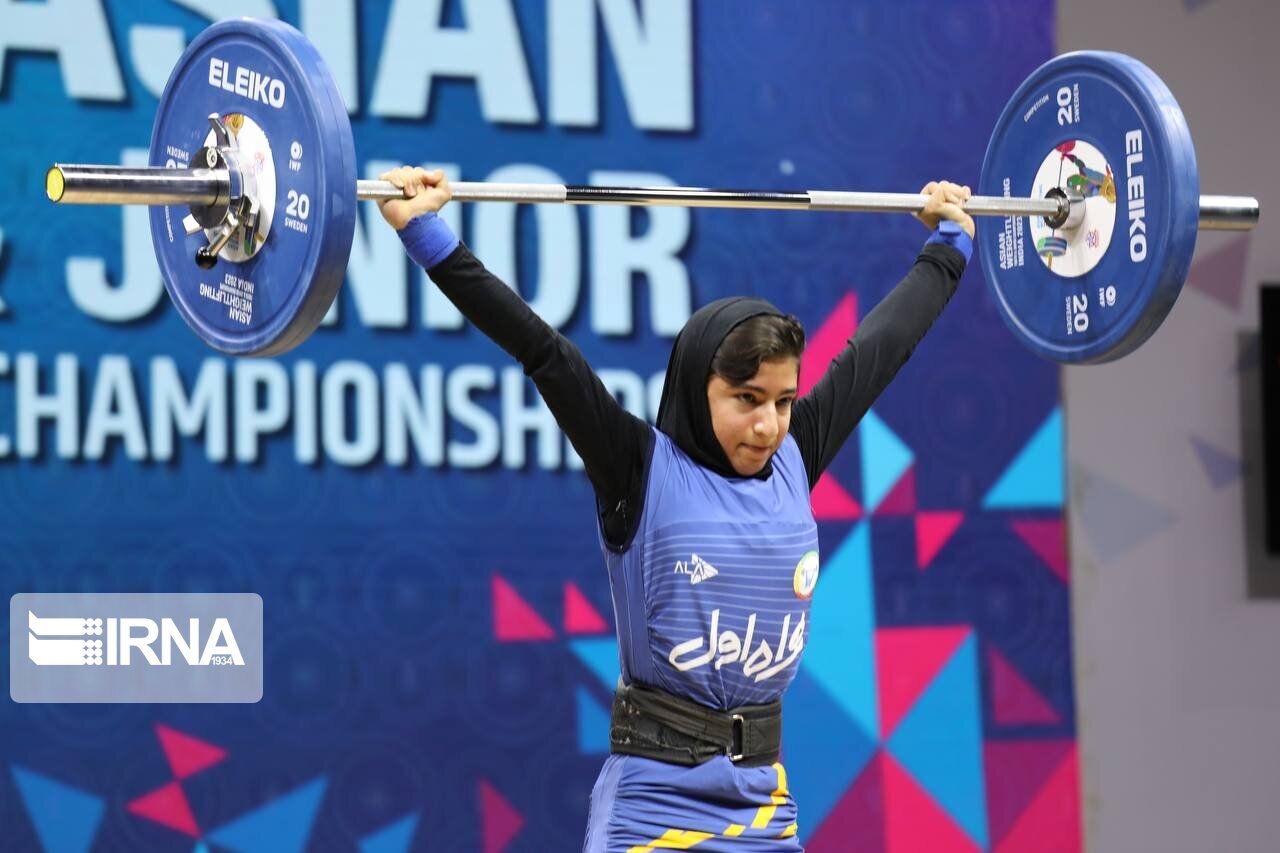 Iran athlete shines at Asian Youth and Junior Weightlifting Championships