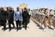 فیلم/ بازدید مشترک وزرای کشور ایران و عراق از پایانه‌های مرزی مهران و زرباطیه