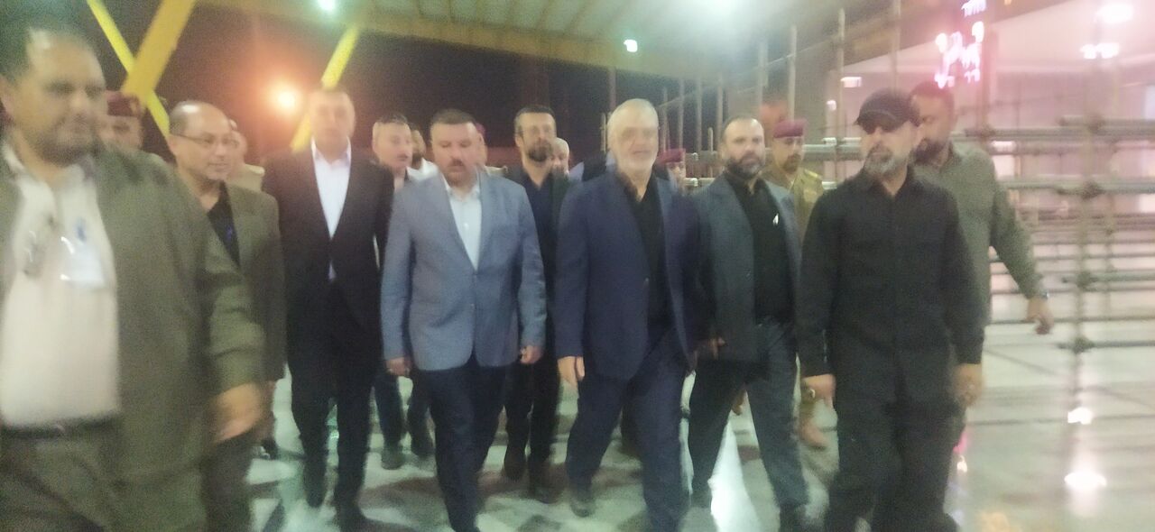 وزیر کشور عراق از مرز شلمچه بازدید کرد