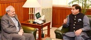 رئیس مجلس پاکستان: روابط تجاری تهران-اسلام‌آباد باید تقویت شود+فیلم