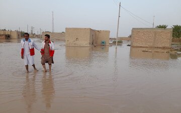 مسیرهای روستایی سیلزده بخش جلگه چاه‌هاشم دلگان بازگشایی شد