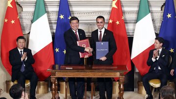 ایتالیا مشتاق به گسترش  روابط با چین/ آمریکا مانع تراشی می کند