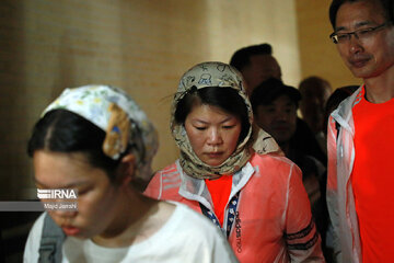 Tourists take part in mourning rituals in Yazd