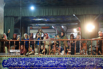 Tourists take part in mourning rituals in Yazd