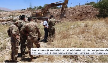 بازدید رئیس ستاد مشترک ارتش صهیونیستی از مرز فلسطین اشغالی با لبنان