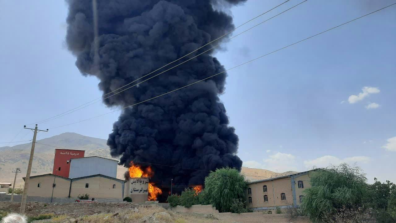 گرم شدن مخازن سوخت علت حادثه کارخانه "پترو پالایش گهر دورود" اعلام شد