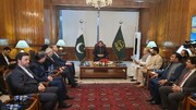 Iran FM meets with Pakistan Senate chairman, parliament speaker