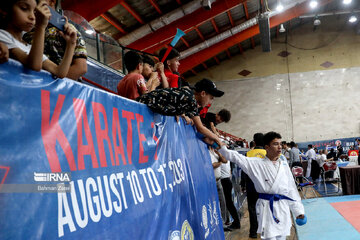 Le tournoi de Karaté 1 à Kermânchâh  