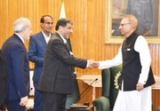 ضرغامی کی پاکستانی صدر سے ملاقات ، عوامی و ثقافتی تعلقات میں استحکام پر زور