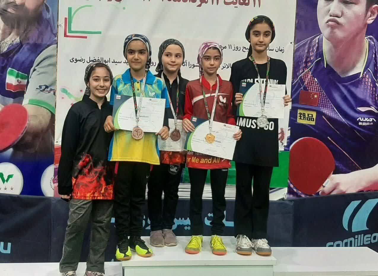 مسابقات تور ایرانی نونهالان دختر ایران در زنجان پایان یافت