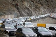 ترافیک خودرویی در راه‌های مازندران بار دیگر سنگین شد