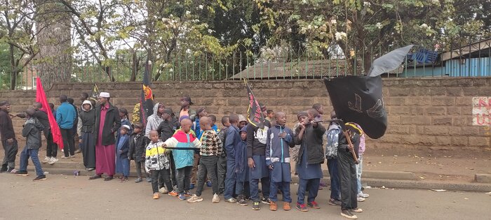 سرود آشنای کربلا در نایروبی