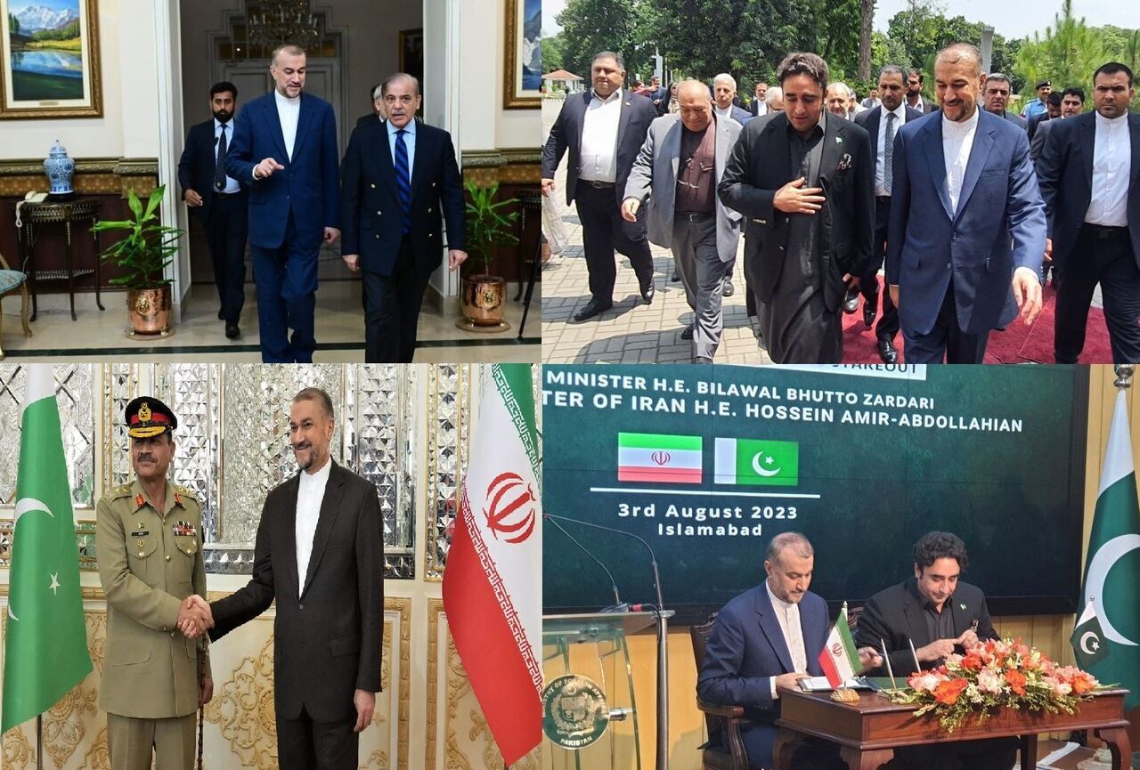 ایران کے وزیر خارجہ کے دورہ پاکستان پر ایک طائرانہ  نظر