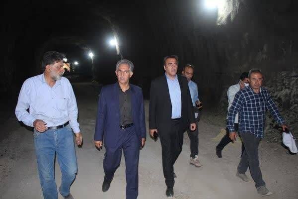تونل دوم راه کربلا در مسیر ایلام - مهران قبل از اربعین زیر بار ترافیک می‌رود
