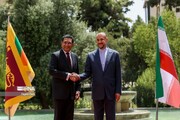 Iran, Sri Lanka to strengthen stronger ties in int'l organizations: FM