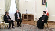 رئيس الجمهورية يؤكد على استعداد ايران لمشاركة قدراتها مع سريلانكا