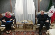 السفير الايراني في بغداد يلتقي المبعوثة الاممية المعنية بشؤون العراق