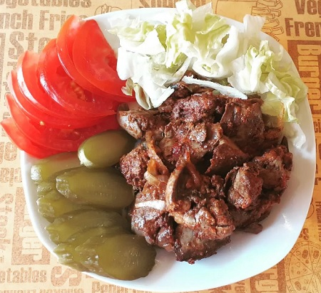 ۵ دستور غذا با جگر مرغ ساده و خوشمزه