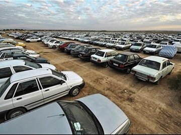 ۷ هزار دستگاه خودرو و موتورسیکلت در کرمانشاه توقیف طولانی مدت است