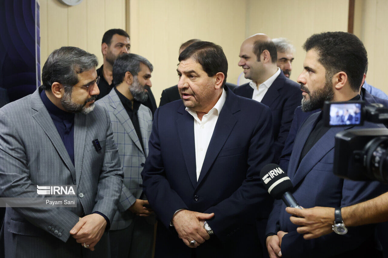 Le premier vice-président iranien rend visite à l'IRNA