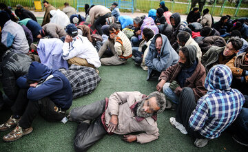 اجرای طرح ساماندهی معتادان متجاهر در کرج / ۲۵۰ معتاد جمع آوری شدند