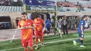 فیلم| ۲ گل تیم گل‌گهر سیرجان در نیمه نخست بازی مقابل فولاد خوزستان