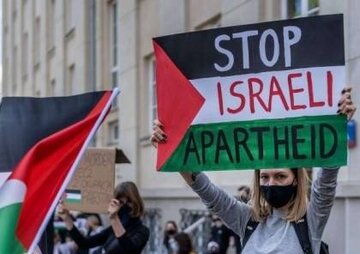 کمپین حامیان فلسطین در آمریکا علیه رژیم اسراییل/ جمعیت های حامی تل‌آویو تعطیل شوند