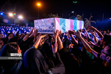 Theater depicting Battle of Karbala in north Iran