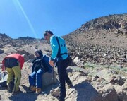 بانوی کوهنورد آسیب دیده در ارتفاعات سبلان نجات یافت / یک کوهنورد دیگر جان باخت