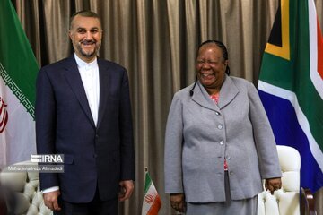 Les ministres des AE iranien et sud-africain se rencontrent à Pretoria