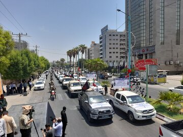 فیلم| توزیع همزمان  سه هزار و ۵۰۰ کولر در استان‌های هرمزگان، بوشهر و خوزستان