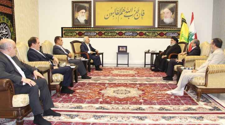 Hezbollah chief holds talks with Iranian parliamentary delegation